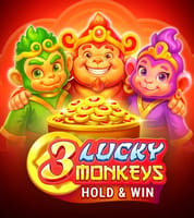 3 Lucky Monkeys Hold & Win