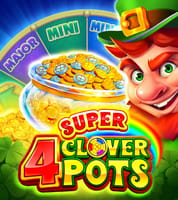 4 Super Clover Pots