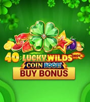 40 Lucky Wilds Hot Coin Boost