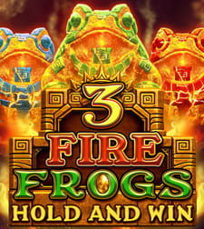 3 Fire Frogs: Hold & Win