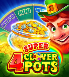 4 Super Clover Pots
