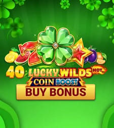 40 Lucky Wilds Hot Coin Boost