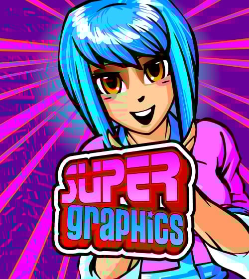 Super Graphics Upside Down 